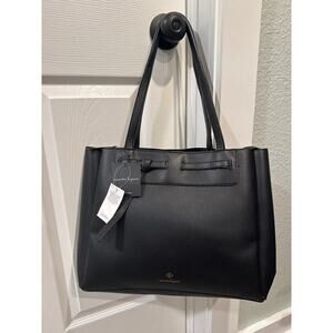 Nanette Lepore Arriss Triple Section Shoulder Bag Black